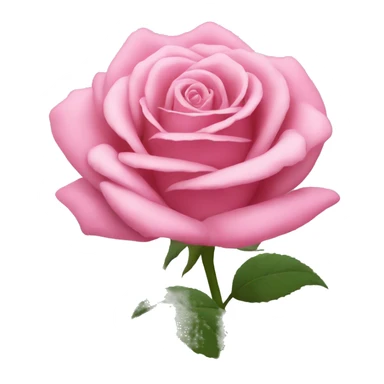 Pink rose  sticker