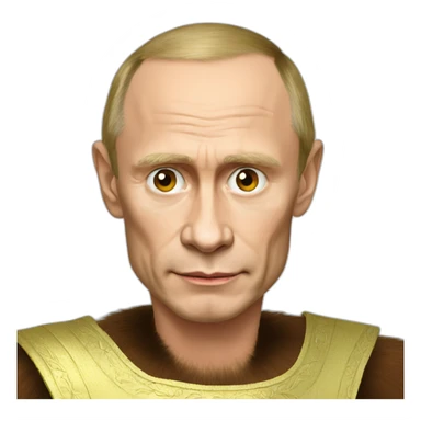Putin if he were a monkey sticker