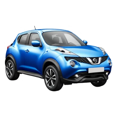 Blue nissan juke  sticker