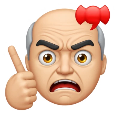 Big text "mopo" above and an angry man sticker