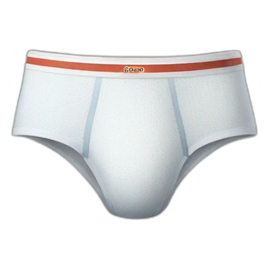 men's underwear advertisement sticker