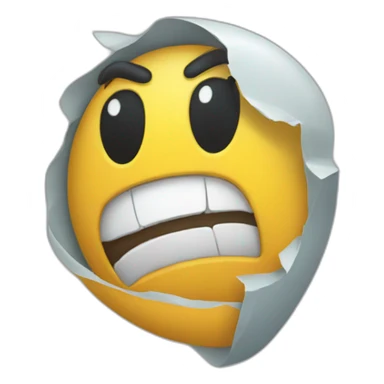 sticker cut in half sticker