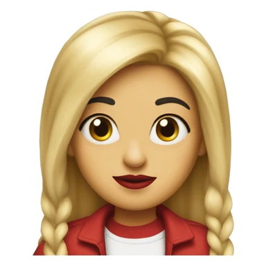 Minion with red lipstick  sticker