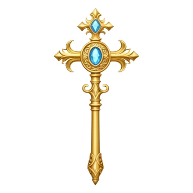 christ scepter sticker