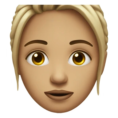 woman with tears streaming down her face sticker