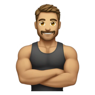 aparatos de  gym sticker