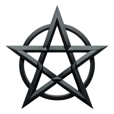 Pentagram sticker