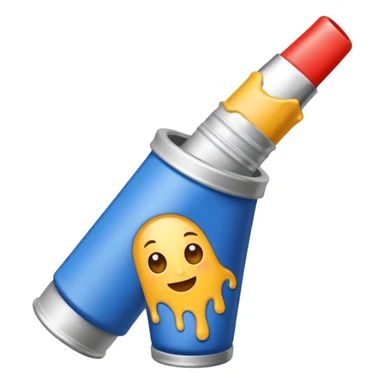 artist paint tubes sticker