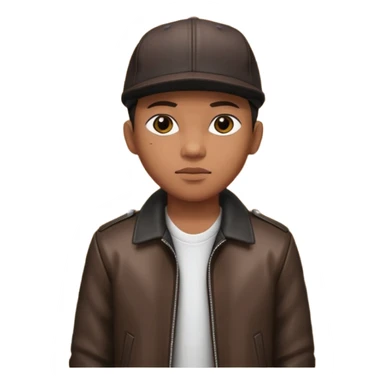 True brown style Filipino gangster while hdi sticker