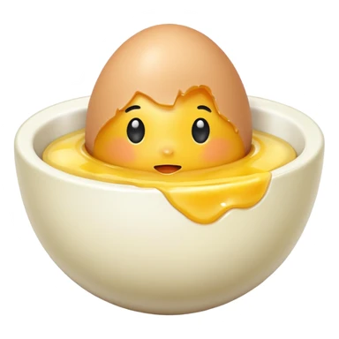 Mixing eggs sticker