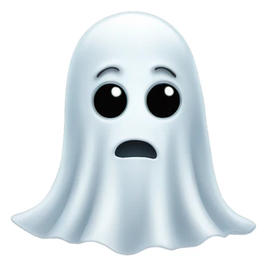 Ghost with gasses sticker