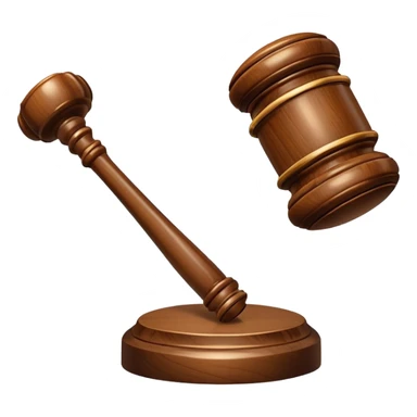 judge gavel sticker