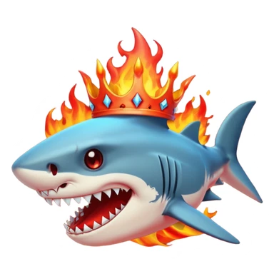             🦈🔥🔥🔥🔥🔥🦈
🔥👁️   👁️🔥
🔥   █████   🔥
🔥👁️   👁️🔥
🦈🔥🔥🔥🔥🔥🦈
     👑☠️


 sticker