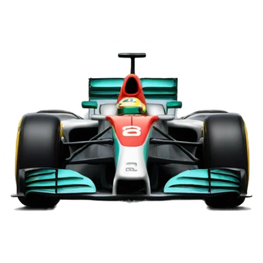 F1 car realisic sticker