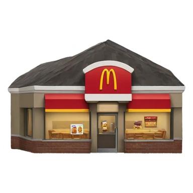 McDonald’s restaurant  sticker