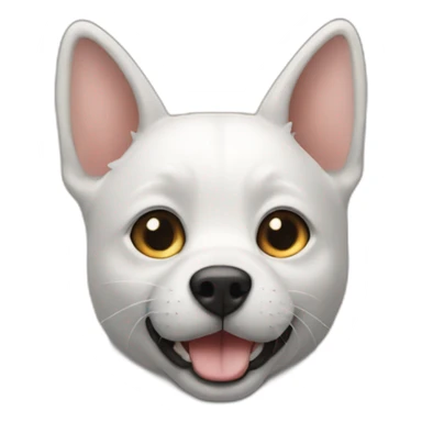 Un chat avec un chien sticker