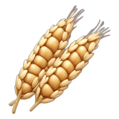 three oats grains sticker