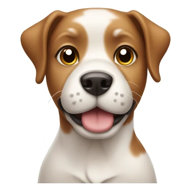 Dog with milk  sticker