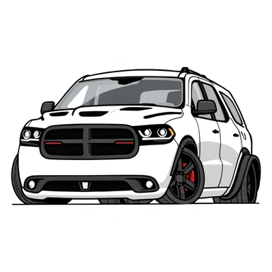 Dodge Durango RT sticker