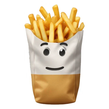 Put the fries in the bag  sticker