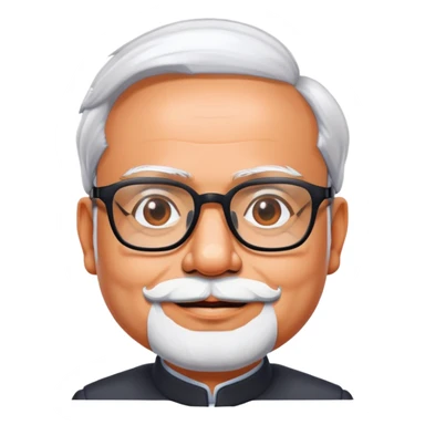 Modi with glasses sticker