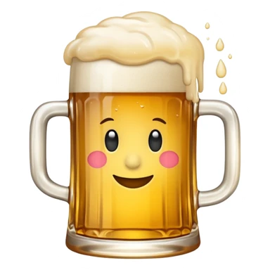 bier emoji gekennzeichnet mit "Freitags-Fübi" um 17 Uhr sticker