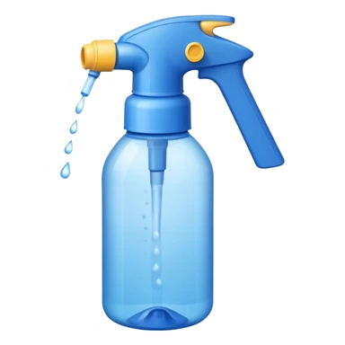 water spray bottle sticker