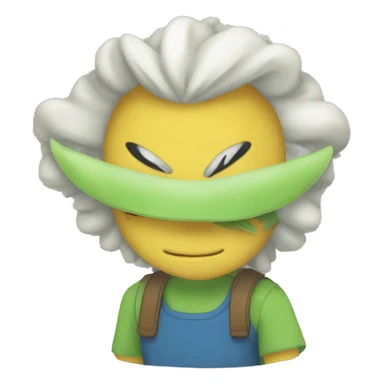 Mienfoo pokemon 2d emoji sticker