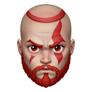 Young kratos sticker