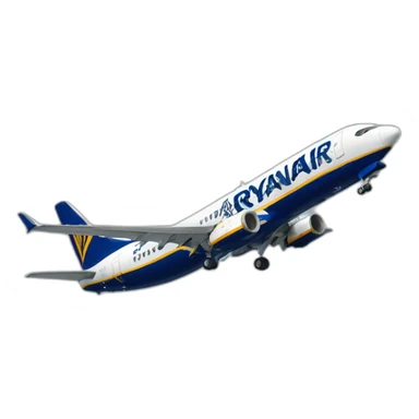 Avion de la compagnie ryanair sticker