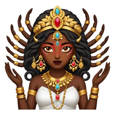 Hindu deity Kali Maa emoji sticker