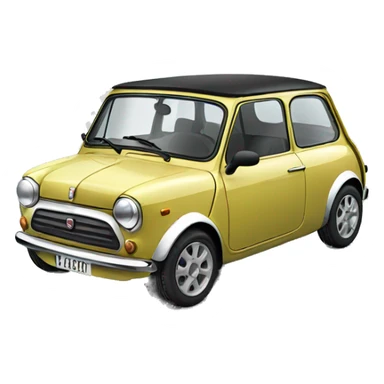 Fiat mini  sticker