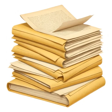 Pile of papers sticker