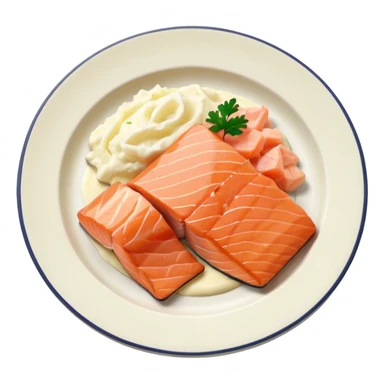 saumon puree  sticker