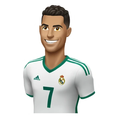 cristiano ronaldo being a goat sticker