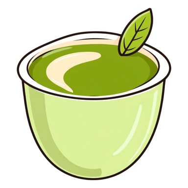 Matcha sticker