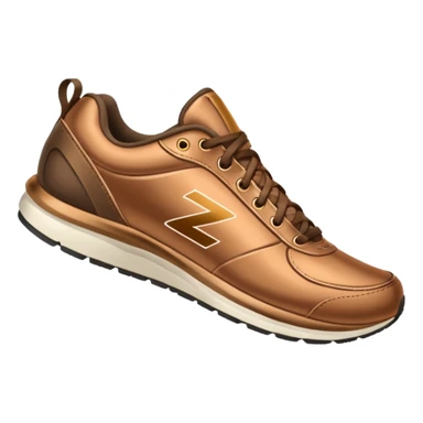 A running shoe that says the word "Bronze" sticker