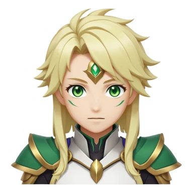 Venti Barbatos The Anemo Wind Archon from Genshin Impact sticker