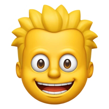 Bart Simpson emoji sticker