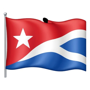 cuban flag sticker