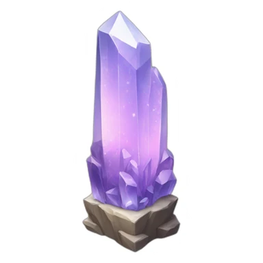 crystal tower inscription sticker