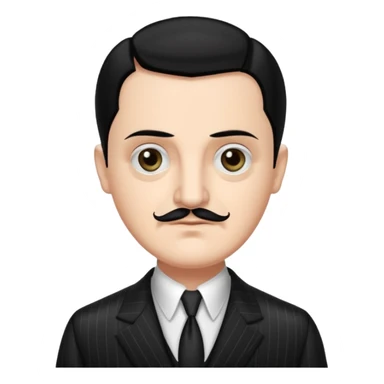 Gomez Addams
 sticker