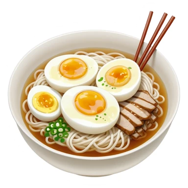 Korean cold noodles naengmyeon in a bowl with clear broth, half a boiled egg on top, no other toppings, no chopsticks sticker