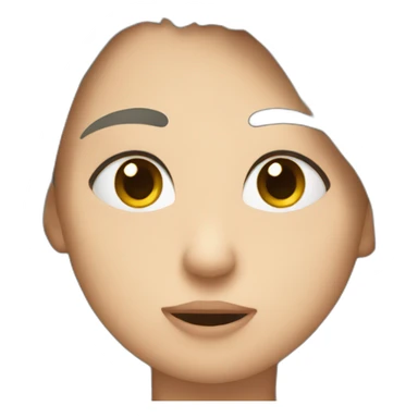 pleure trop mignon sticker