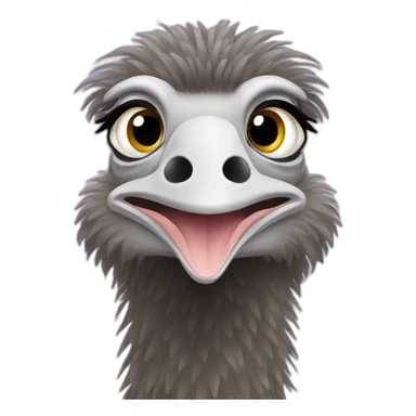 italian ostrich sticker