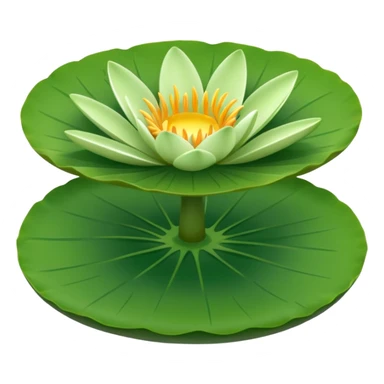 Lily pad sticker