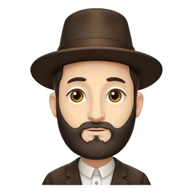 Jewish rabbi sticker