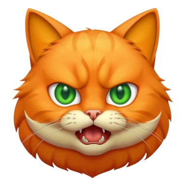 Gato enojado sticker