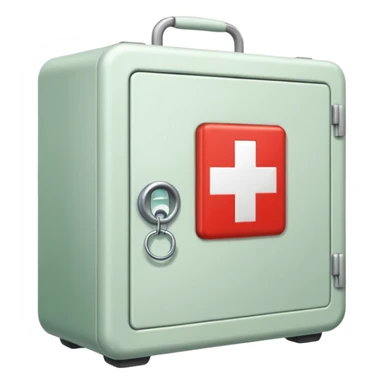 first aid cabinet sticker