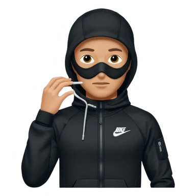 White person wearing a Nike Tex with hood and ski mask co all black and https://encrypted-tbn0.gstatic.com/images?q=tbn:ANd9GcTQEV3H5Fpq8Dp-ki2RTwgbdHqMsKZzDtarA9ywqiFzKVKjxdLc5Fq9yDOax7-XC4trueI2pFuItpqM_TVrGODdDG5la_rbm9lB8utSLKXm&s=10 sticker
